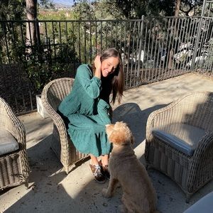 Medium Long Sleeve Soft Cotton Dress